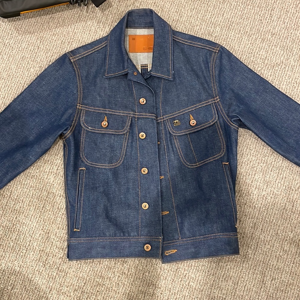 Taylor Stitch 110 Year Selvedge Denim Long Haul Jacket